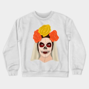 Tick Tock (day of the dead) Crewneck Sweatshirt